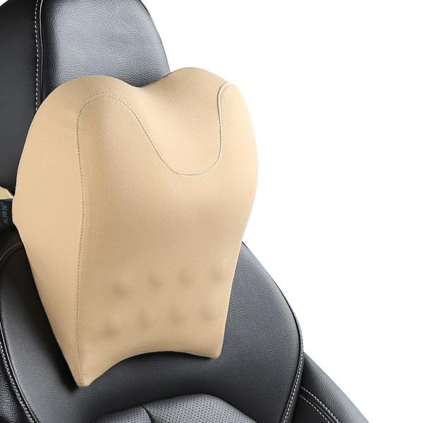 Quality ODM Lumbar Support Pillow For Car , 50degrees Car Headrest Neck Support for sale