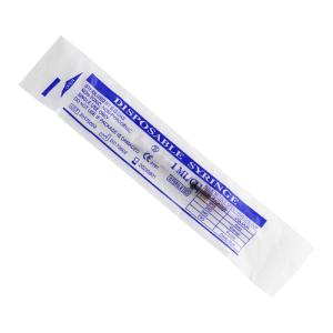 China Medical Grade PP 3ml Disposable Syringe With Needle on sale