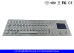 64 Keys Industrial Keyboard With Touchpad Laser Engraved Graphics PS/2 Or USB