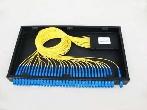 Quality 1260 - 1650 PLC FBT Coupler For Telecom Network / CATV System Black Color for sale
