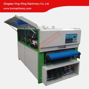 Max. working width 1000mm 9 discs sanding brush and 3 sanding rollers cabinet sanding machine
