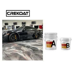 Crystal Clear Concrete Metallic Epoxy Floor Coating Scratch Resistant
