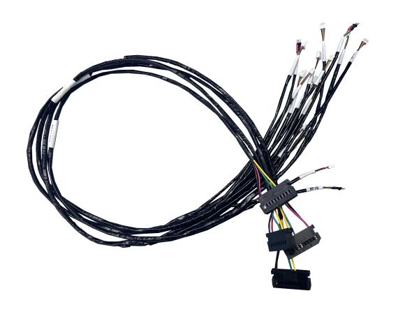Quality Soft  UL94V0 Electrical Harness Wire Temperature Acquisition 15 Pin Multiple Joint for sale