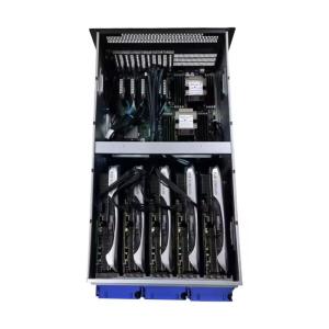 Buy cheap 9U 10 GPU Ai Server with Gpu Dual in Tel Xeon Gold LGA 4189 Cpu Servers Computer Rack for Rtx 4090 Top-Notch Performance product