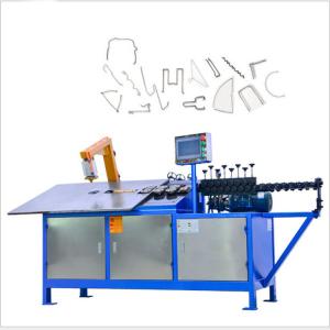 China Cut To Length Zigzag Spring Make Machine 3.8mm Wire Bending Machine on sale