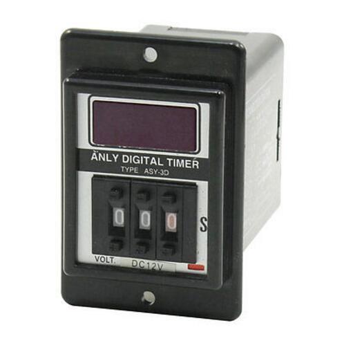 Quality ASY-3D AC220V Power ON Delay Timer Time Relay 1-999 Seconds & Base for sale