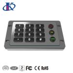 Excellent Tactile Feel Backlit Metal Keypad , Weatherproof Keypad Customizable