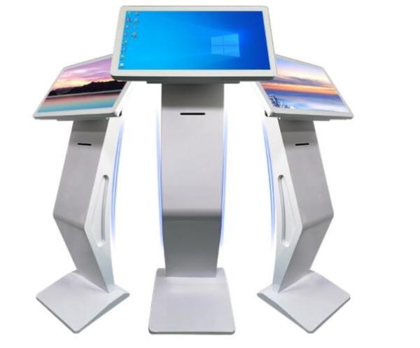 Quality 58mm Ticket Printer 21.5" Touch Screen Information Kiosk for sale