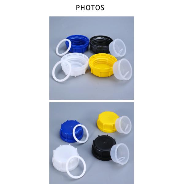 Custom Order Accepted 38mm 53mm 60mm Black and White Screw Cap for Engine Oil Bottle