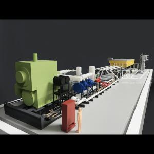 SGS ROHS Production Line Model Architecture Scale Model 1/30 Liquid Cooling And Recycling