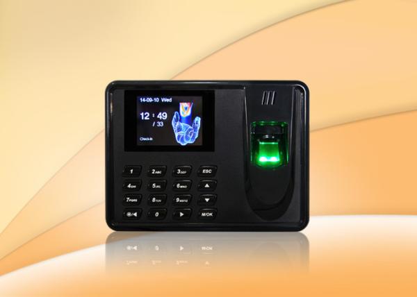 Quality Thumbprint time attendance system biometrics security with SSR report , Scheduled bell for sale