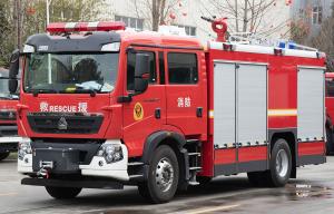 Sinotruk HOWO 6t Water Foam Cafs Fire Fighting Truck Multipurpose China Manufacturer