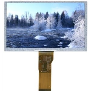 7 Inch 1024x600 Monochrome LCD Screen Module LVDS Interface