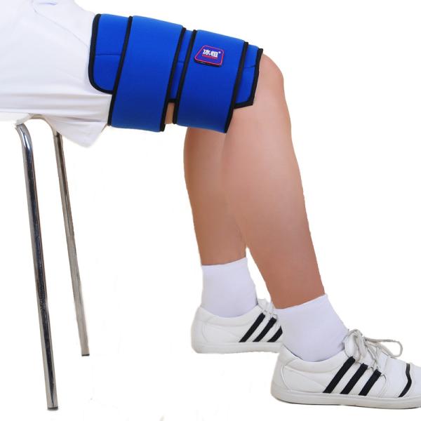 Quality Reusable Velvet Ice Pack Wrap For Thigh Pain Relief for sale