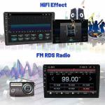 Universal 10.1 Inch Android 12 Car Radio with IPS Touch Screen and AHD 1080P