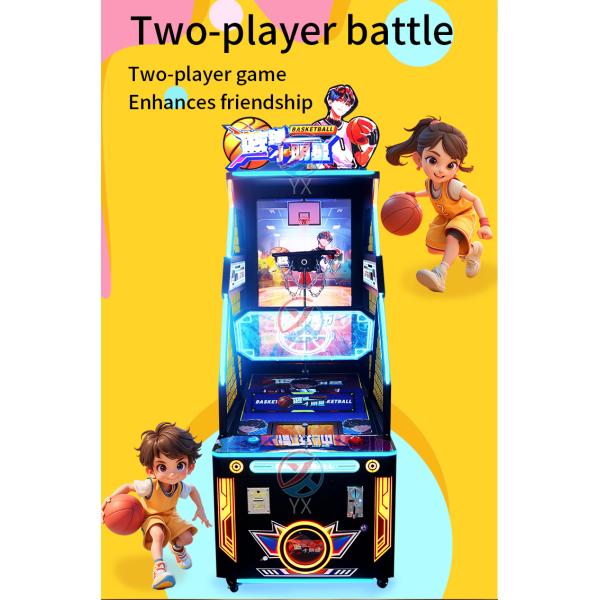 Arcade Coin Operated Amusement Park Facility Basketball Arcade Game Machine