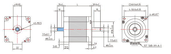 Four Lead 1.8 Degree 5A 3D Printer Stepper Motor