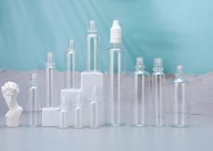 ODM Transparent PET Dropper E Liquid Bottle 4ml 5ml 10ml