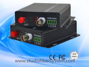 Buy cheap 1ch analog video+analog audio/data fiber converter for CCTV system product