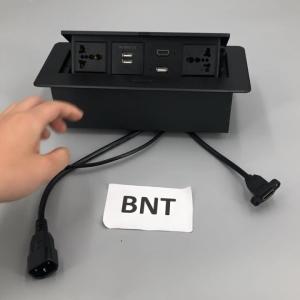 Buy cheap Office hidden conference table pop up socket outlet with dual usb charger product