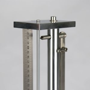 Vertical Rubber Testing Machine , 40MM Drop Height Rebound Resilience Tester