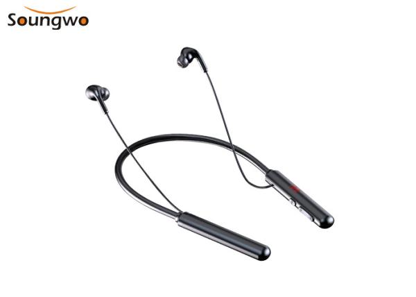 Quality Sports 10M Neckband Bluetooth Headphones CVC8.0 Noise Reduction Bluetooth Earphones for sale