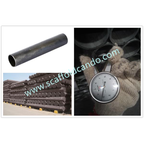 Q235 Q345B MS.Pipe, Black scaffolding steel pipe, OD 48.3mm, 60.3mm EN10219 EN39 BS 1139, with SGS 6000mm, 4000mm,