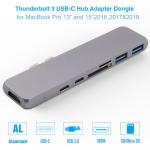 Multi Function 6 in 1 USB 3.0 Mini Adapter Hub Type-C USB3.0 USB-C Adapter Type