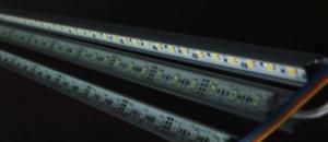 Buy cheap Waterproof SMD RGB LED Strip Light Flexible Lattice Scrolling LED Curtain Matrix Back product