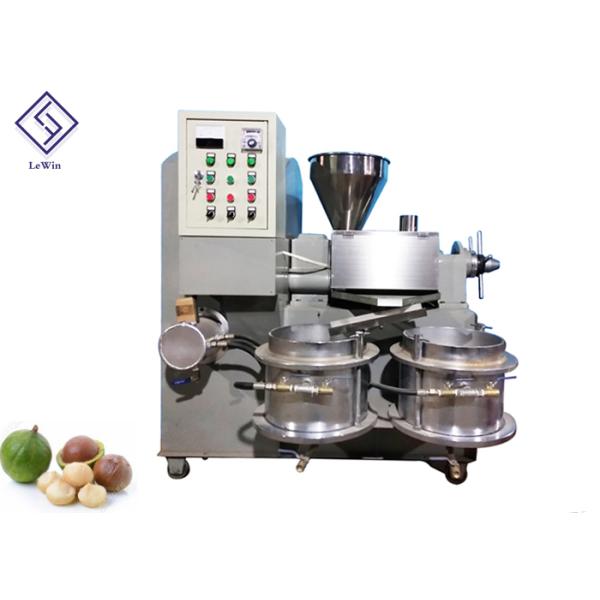 Factory direct sales new designed easy operation perilla seed spiral oil making machine