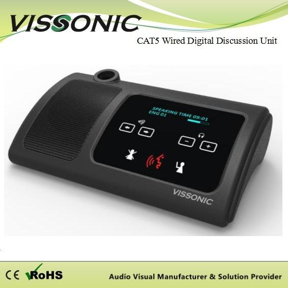Quality Small Conference Table Microphone System Equivalent Noise 20dBA ( SPL ) for sale