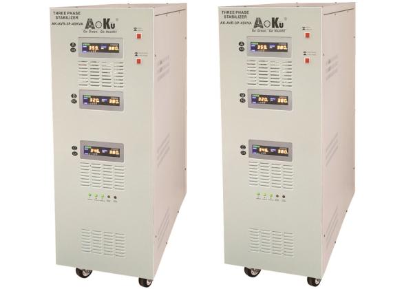 45KVA AVR Automatic Voltage Regulator Stabilizer, Three Phase Servo Motor