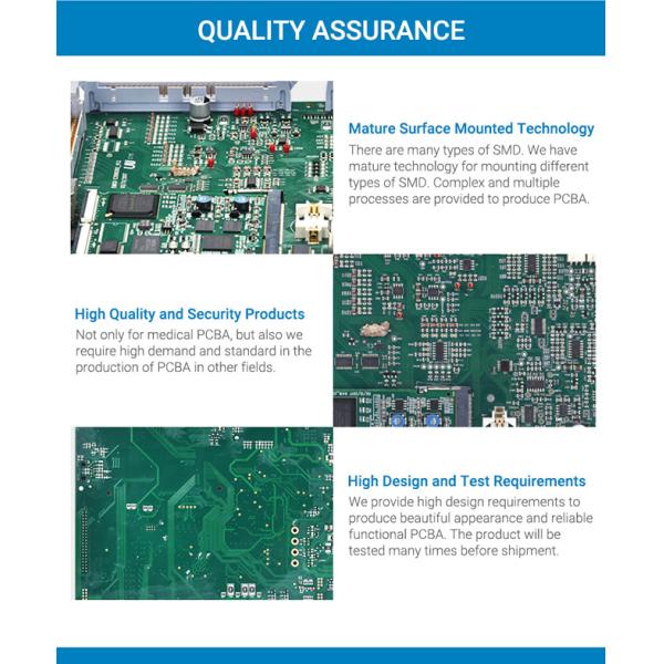 OEM Medical Printed Circuit Board Assembly Quick Turn Pcb Fabrication