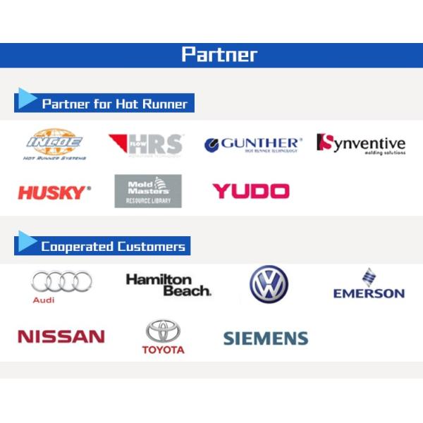 0.01mm Precision 3 Plates Custom Plastic Injection Molds Single Cavity mold