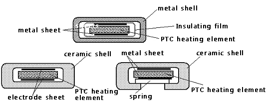 3.7V-265V NTC PTC Thermistors Positive Temperature Coefficient Resistor For Heating