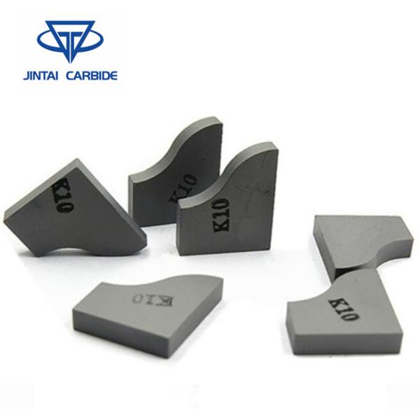 Quality Grade YG6 Blank Brazed Tungsten Carbide Tip , Sintering Brazed Tips for sale