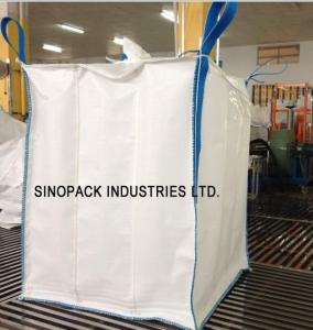 Buy cheap 4-Panel 850KGS sift-proofing baffle Polypropylene Bulk Bags for starch product