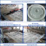 small thermoforming Machine for disposable containers and lids/save engergy use