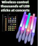 433MHz Wireless DMX Controller 10 Zone For Stage Lighting Control LED Bracelet