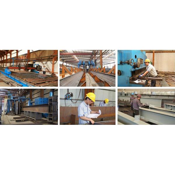 Large Span Q335 Prefab Metal Warehouse Hot Dip Galvanized