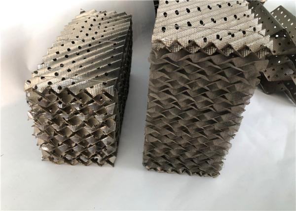 Quality SS Mass Transfer Metal Structured Column Packing 125Y Use In Petrochemical for sale