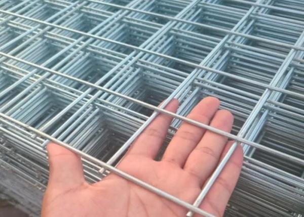 Quality 8 Gauge Galvanized Welded Wire Mesh Panels For Durable Temporary Fencing for sale