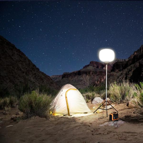 Quality 150w 50000 Hours Working Time Solar Portable Led Balloon Light For Waterproof Illumination for sale