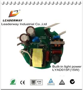 15W high PF open frame LED power driver with high quality
