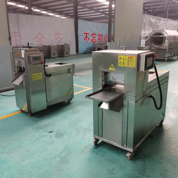 Quality Hot Selling Commercial Roll Beef Bacon Slicer Mutton Roll Cutting Frozen Meat Slicing Machine for sale