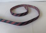 1.5cm Polyester Webbing Tape Three Color Twill Custom Printed Patterns