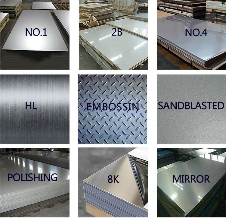 Cold Rolled PVC 1 mm Thick 316ti Stainless Steel Sheet Plate