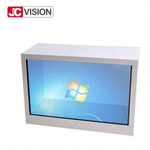 China JCVISION Transparent LCD Screen 21.5inch LCD Digital Display on sale