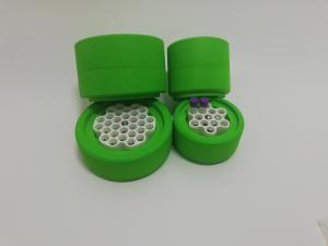 Buy cheap 12 Vials Round Cool Cell Containers Vials Holds 5ml Cryogenic Vials OEM service Cell Freezing Container product