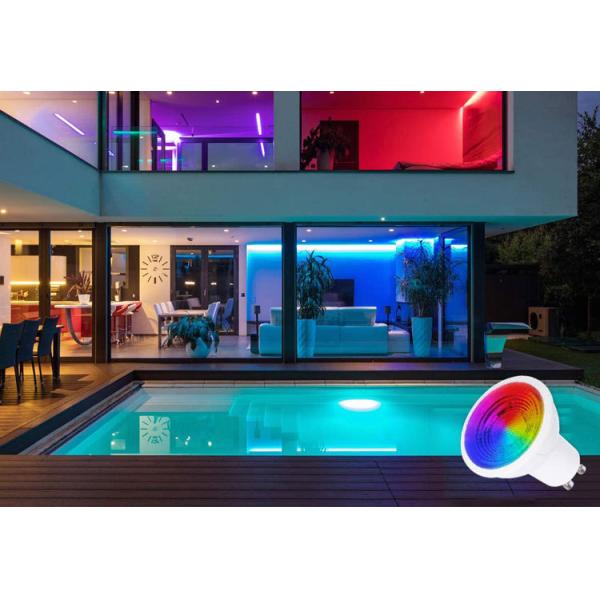 2700K-6500K GU10 Smart Bulb 450lm Smart Led Spotlight 5W For Bedroom